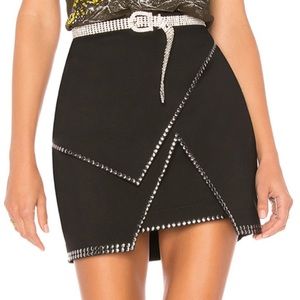 By the way. Carly studded mini skirt black NWOT